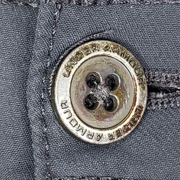 Under Armour Golf Pants Mens Size 34x32 Black Performance Straight Flat Front 34 - Picture 5 of 8